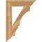 Ekena Millwork Balboa Traditional Rough Sawn Bracket, Western Red Cedar, 6"W x 30"D x 42"H BKT06X30X42BOA01RWR - alternate 2